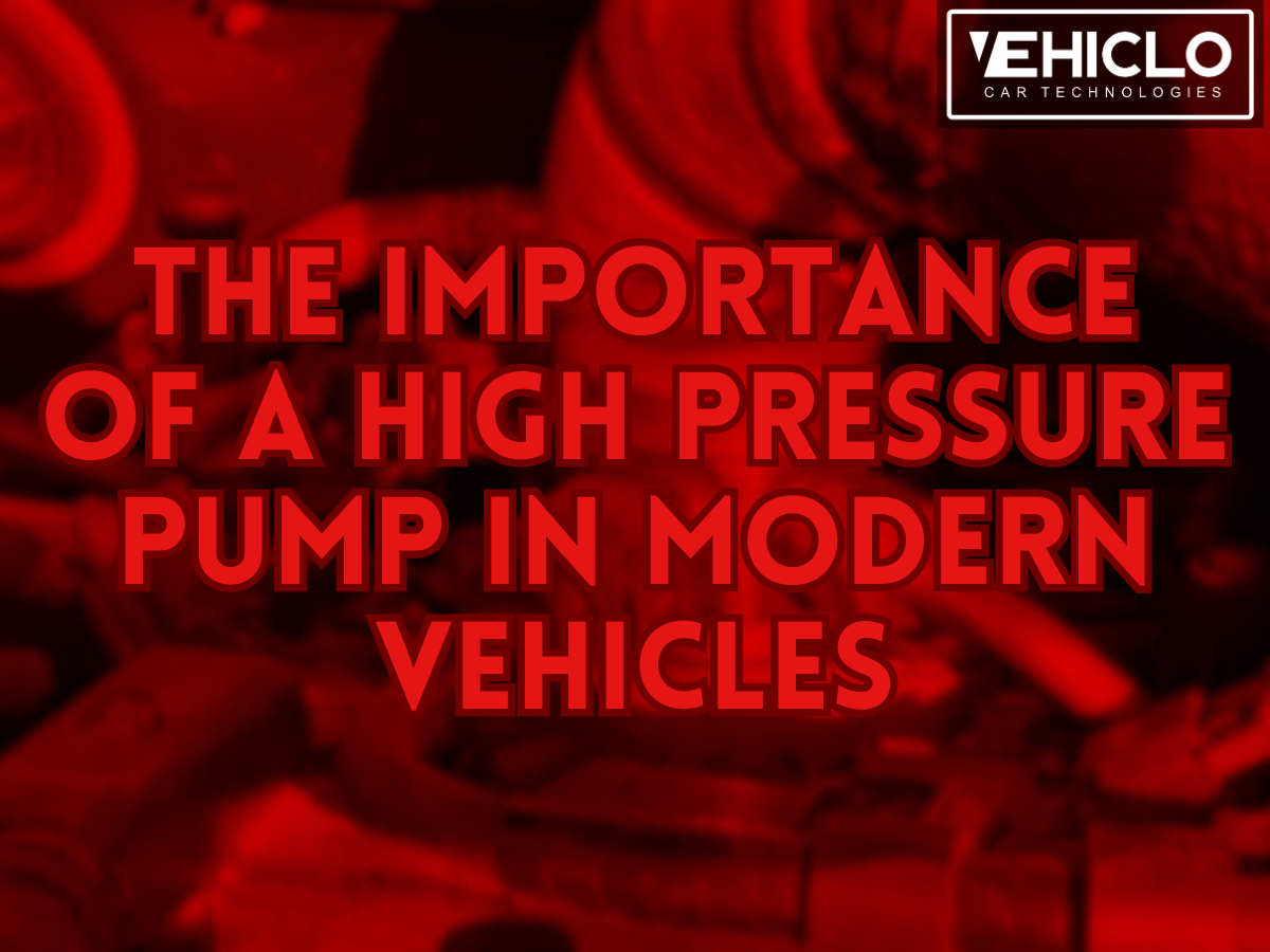 The Importance of a High Pressure Pump in Modern Vehicles