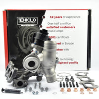 Turbocharger 04B253019G Audi Seat Skoda Volkswagen 1422 ccm 90 BHP + GASKETS