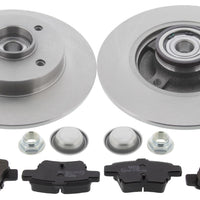 Rear Brake Discs Pads Kit For CITROEN C4, PEUGEOT 307 207