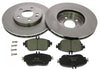 Front Brake Discs Pads Kit For MERCEDES-BENZ