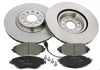 Front Brake Discs Pads Kit For SEAT LEON, SKODA KODIAQ, OCTAVIA, SUPERB, VW GOLF, PASSAT, TIGUAN