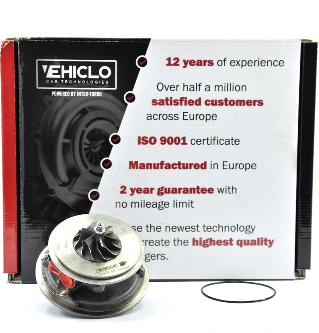 Turbocharger Cartridge CHRA 807489 DW10BTED4 Citroën Fiat Peugeot 2.0HDi 163 BHP