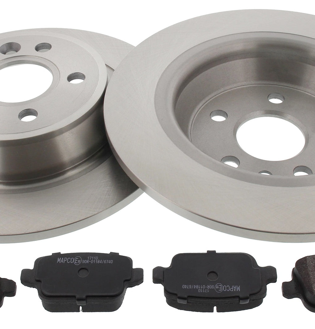 Rear Brake Discs Pads Kit For FORD FOCUS, GALAXY, KUGA, MONDEO, S-MAX
