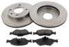 Front Brake Discs Pads Kit For FORD FIESTA, KA, COURIER, MAZDA 121