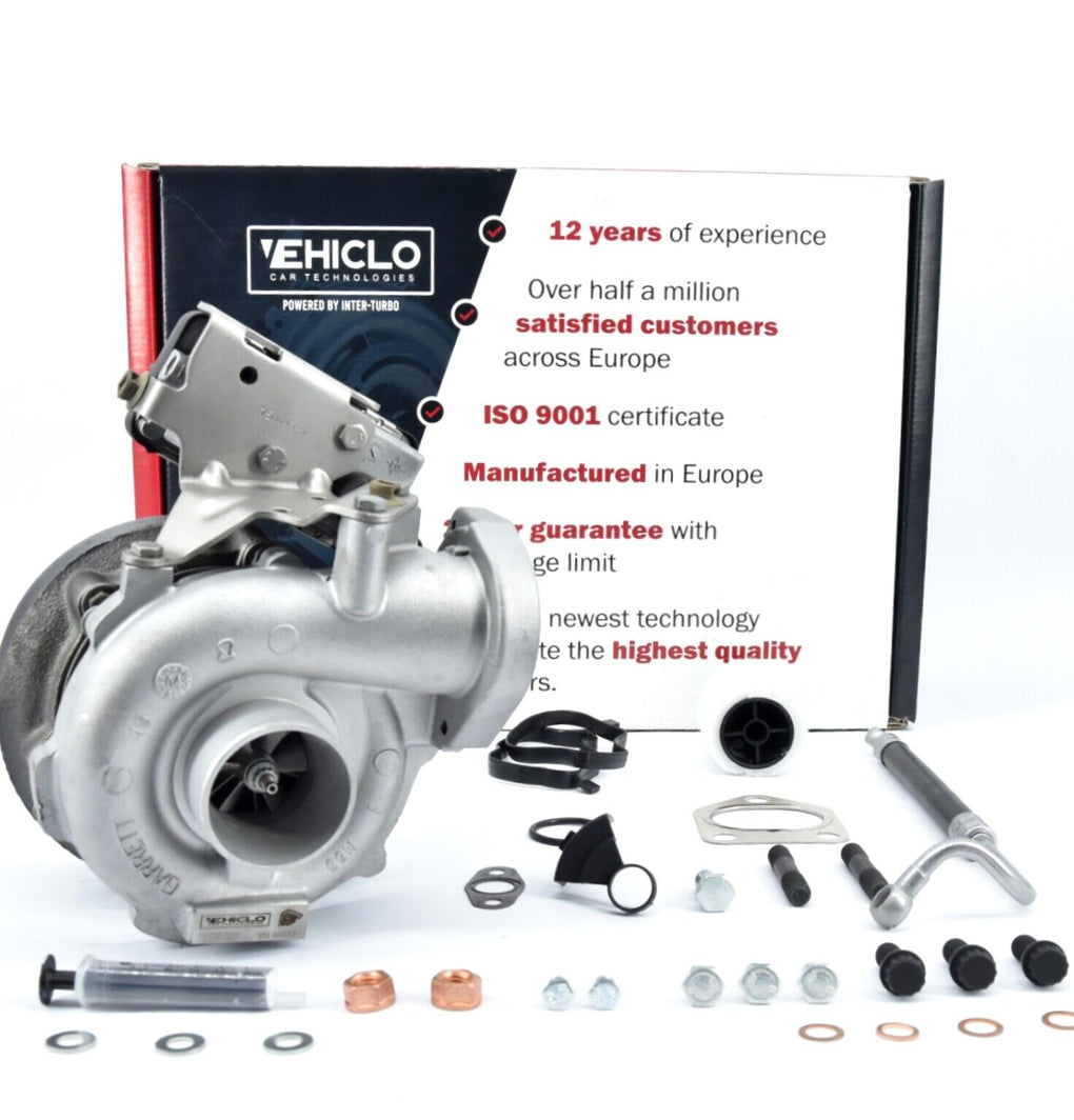 Turbocharger 750080 BMW 525 d E60 E61 2497 ccm 132 kW 177 BHP + GASKETS