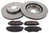 Front Brake Discs Pads Kit For TOYOTA AURIS, RAV, PRIUS, MIRAI