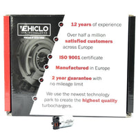 Turbocharger Actuator Motor 12V 9-teeths + Screw auger for servomotor 27-teeths