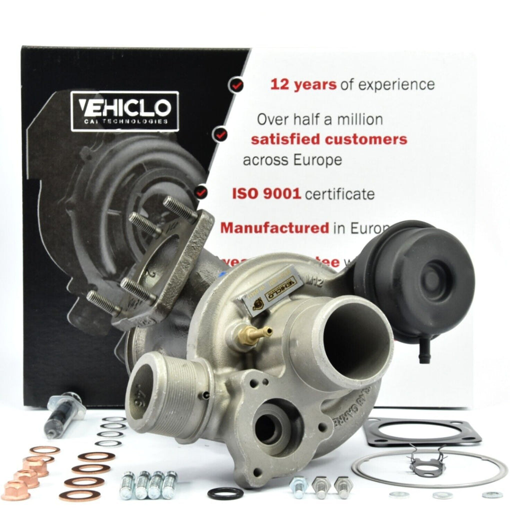 Turbocharger 811311 Alfa-Romeo Fiat 1.4 TB 1368 ccm 125 kW 170 BHP + GASKETS