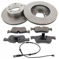 Front Brake Discs Pads Kit For BMW 114, 116, 118, 218 i