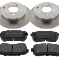 Rear Brake Discs Pads Kit For HYUNDAI TUCSON, KIA SPORTAGE