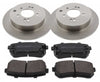 Rear Brake Discs Pads Kit For HYUNDAI TUCSON, KIA SPORTAGE
