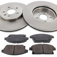 Front Brake Discs Pads Kit For VAUXHALL MOKKA, CHEVROLET TRAX