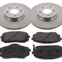 Front Brake Discs Pads Kit For HYUNDAI TUCSON, KIA SPORTAGE, CEED, XCEED, PROCEED