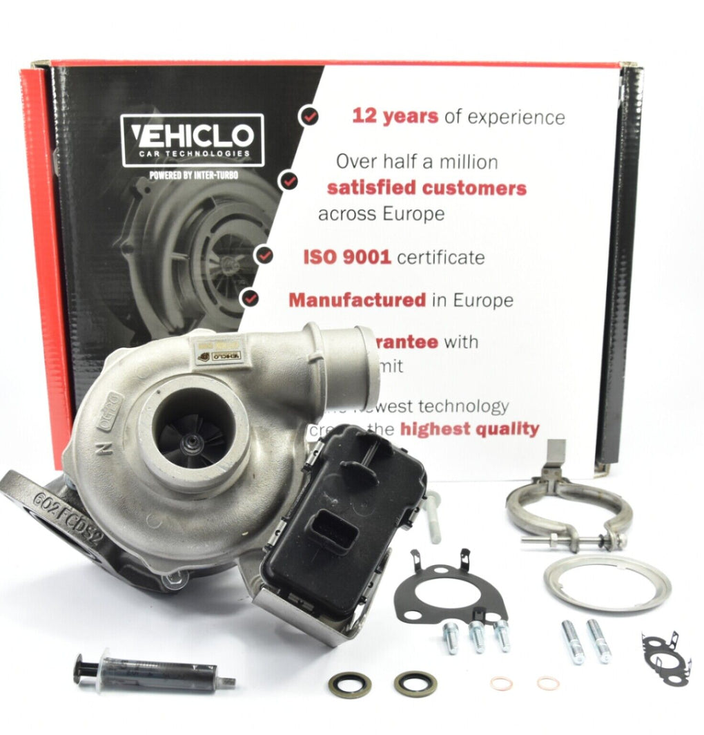 Turbocharger 49477-01204 Land-Rover Jaguar 2179 ccm 142 kW 190 BHP + GASKETS