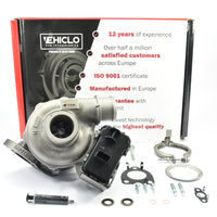 Turbocharger 49477-01204 Land-Rover Jaguar 2179 ccm 142 kW 190 BHP + GASKETS