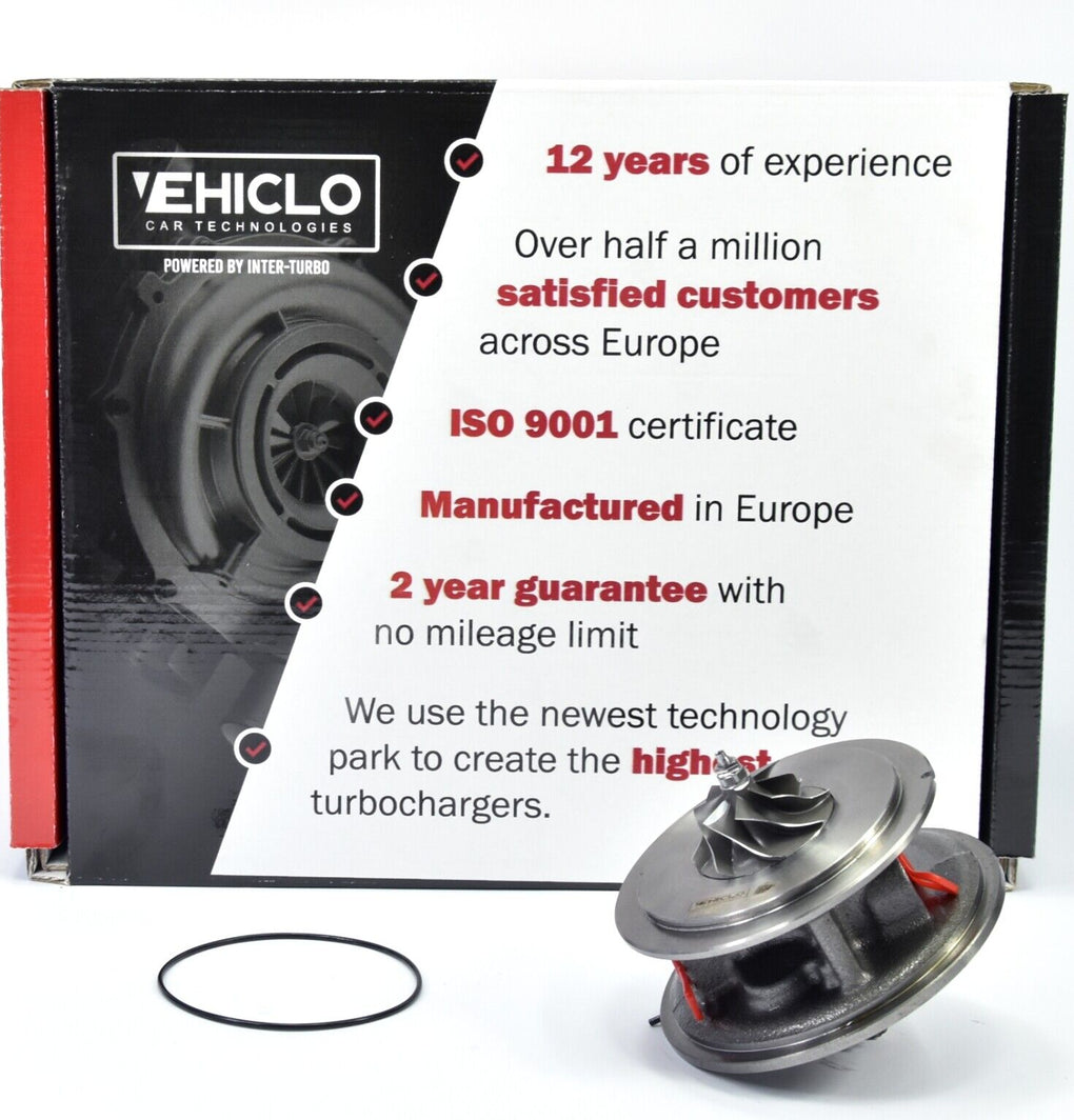 Turbocharger Cartridge CHRA 824168 1.7CRDi Hyundai Kia 1685 ccm 104 kW 141 BHP