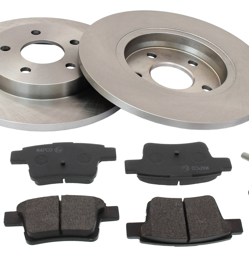 Rear Brake Discs Pads Kit For FORD MONDEO III, JAGUAR X-TYPE