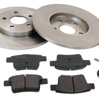 Rear Brake Discs Pads Kit For FORD MONDEO III, JAGUAR X-TYPE