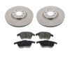 Front Brake Discs Pads Kit For CITROEN C4, DS DS 3 PEUGEOT 2008 208 VAUXHALL CORSA