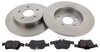 Rear Brake Discs Pads Kit For FORD C-MAX, FOCUS