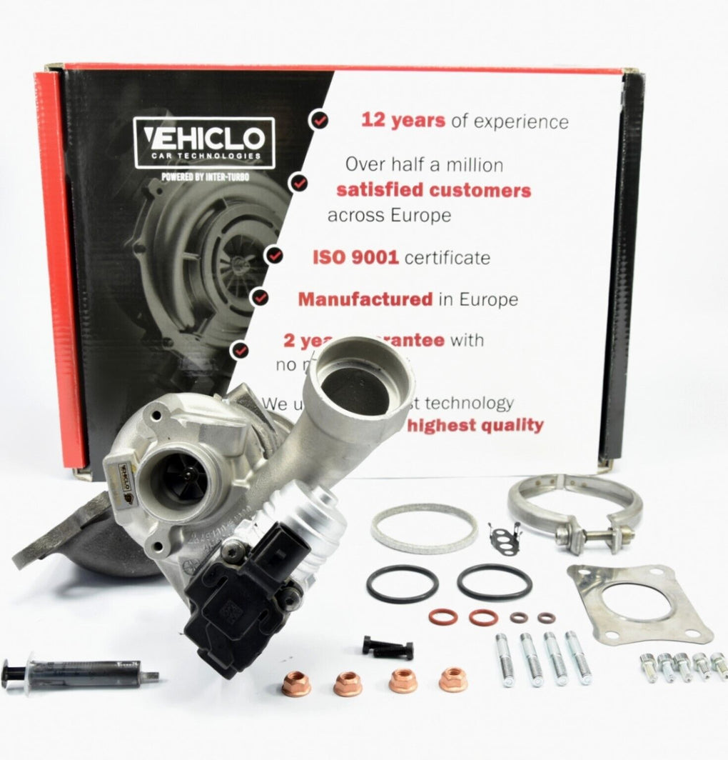 Turbocharger 49180-01240 Audi Seat Skoda Volkswagen 1395 ccm 125 BHP + GASKETS