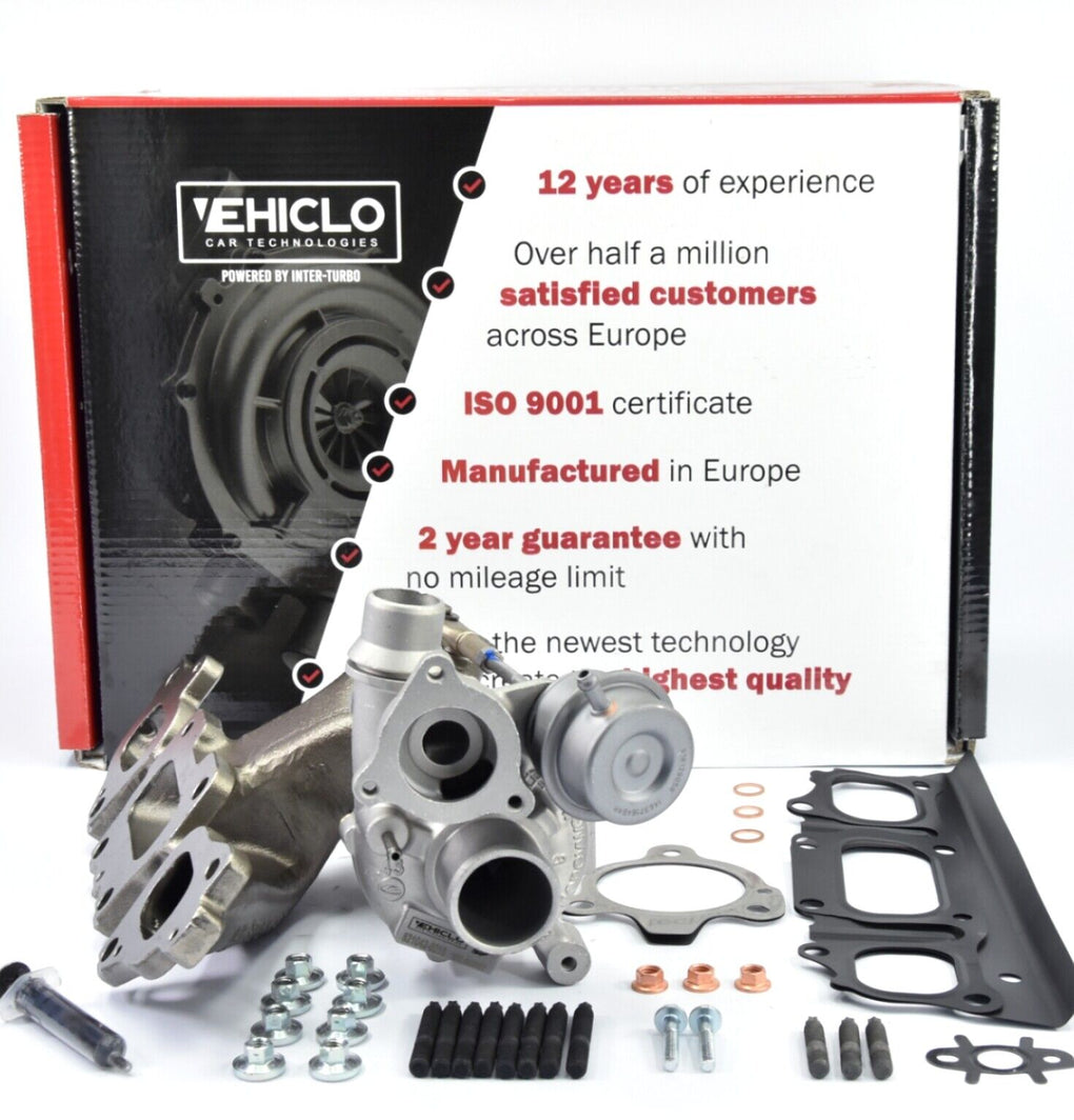 Turbocharger 821042 Renault Clio Megane 1.2 TCE 1198 ccm 97 kW 130 BHP + GASKETS