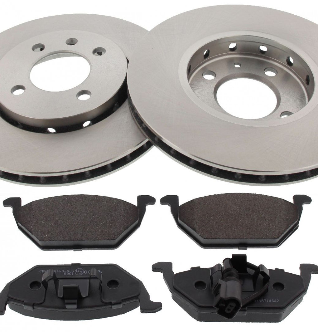 Front Brake Discs Pads Kit For SEAT Mii SKODA CITIGO VW UP