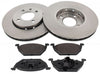 Front Brake Discs Pads Kit For SEAT Mii SKODA CITIGO VW UP