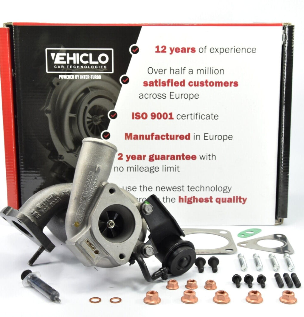 Turbocharger 49131-05400 Ford Transit 2.4 TDCi 2402 ccm 74 kW 100 BHP + GASKETS