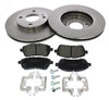 Front Brake Discs Pads Kit For FORD FIESTA VI