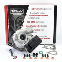 Turbocharger 752341 Jaguar S XF XJ 2.7 TDVi 2720 ccm 152 kW 207 BHP + GASKETS
