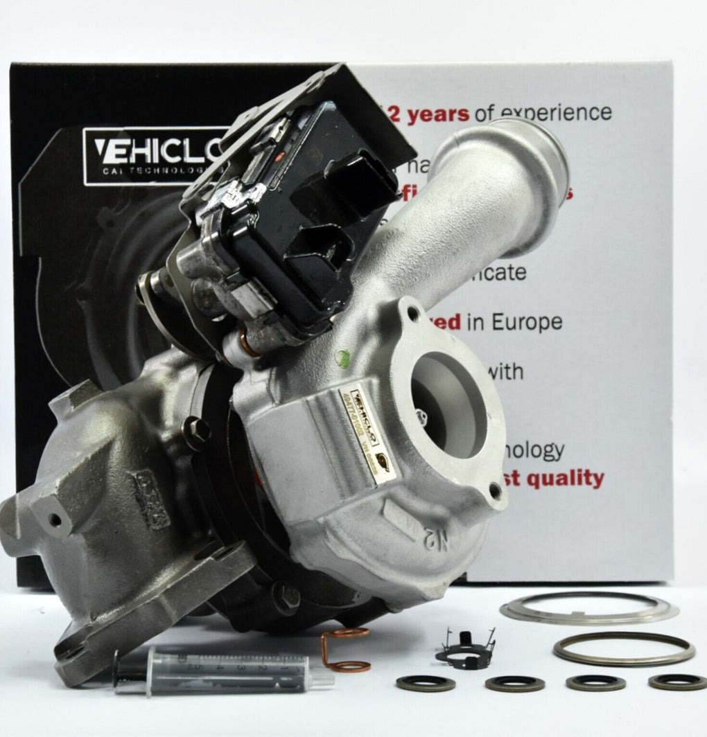 Turbocharger 49477-01002 Citroen Peugeot 2.2 HDi 2179 ccm 150kW 204BHP + GASKETS