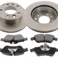 Front Brake Discs Pads Kit For MERCEDES-BENZ Sprinter VW LT