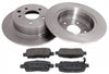 Rear Brake Discs Pads Kit For NISSAN QASHQAI, JUKE, NV200, PULSAR, SENTRA