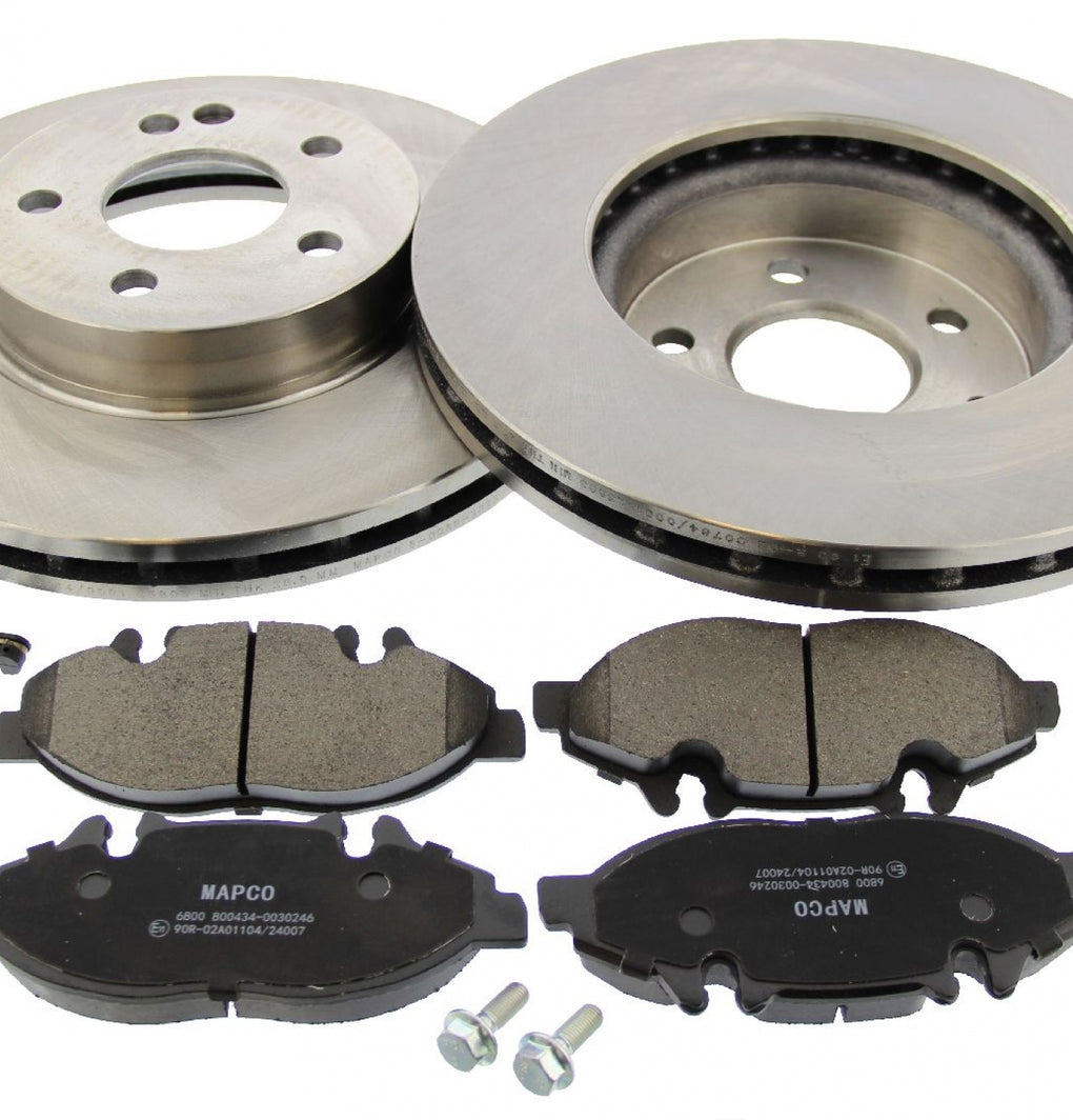Front Brake Discs Pads Kit For MERCEDES-BENZ VIANO, VITO / MIXTO