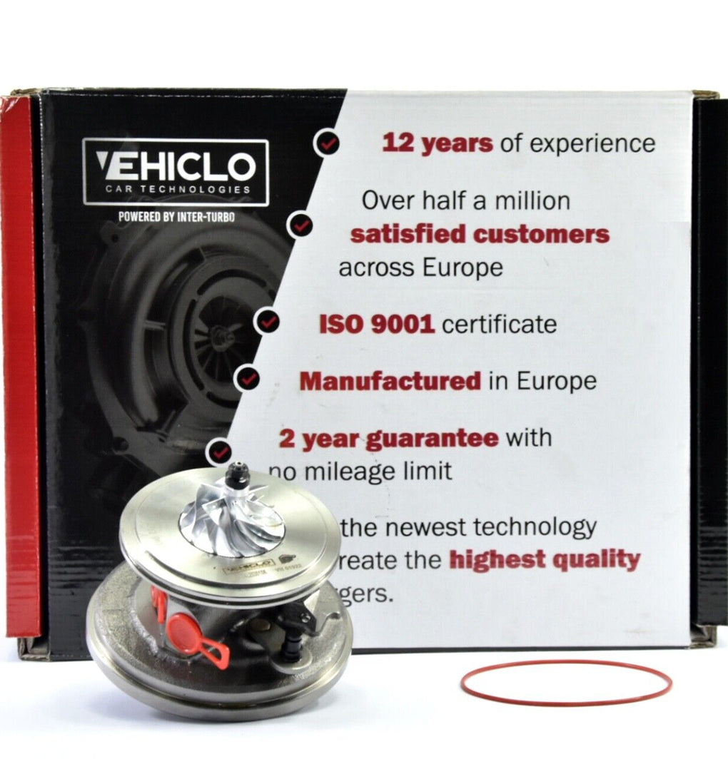 Turbocharger Cartridge CHRA 04L253010K CRVA Audi Seat Skoda Volkswagen 143 BHP