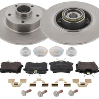 Rear Brake Discs Pads Kit For RENAULT CLIO, MEGANE, SCENIC