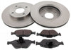 Front Brake Discs Pads Kit For FORD COURIER, FIESTA, FUSION, PUMA, KA, MAZDA 121 2