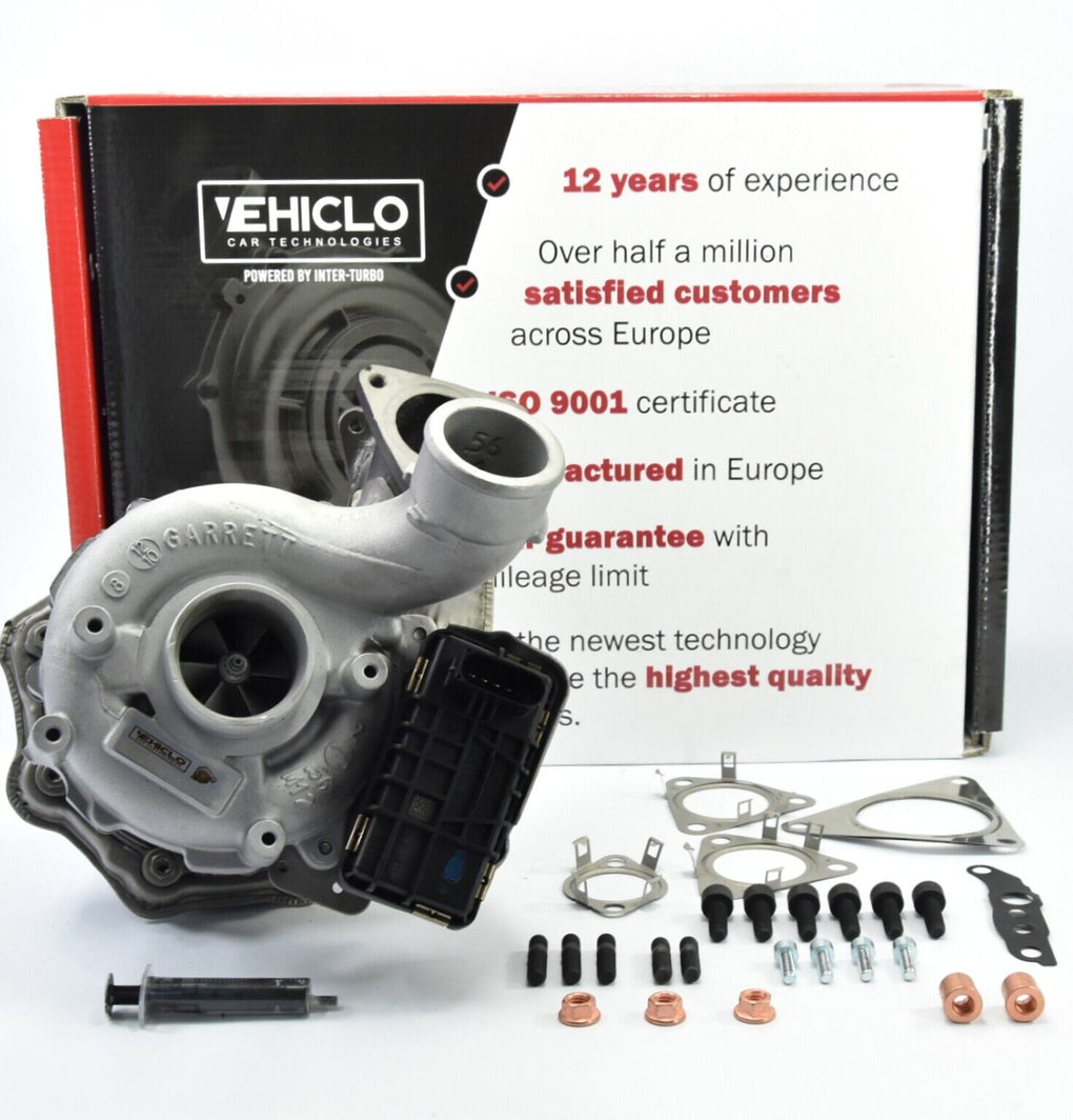 Turbocharger 810822-0001 Audi Volkswagen 3.0 2967 ccm 180 kW 245 BHP + GASKETS