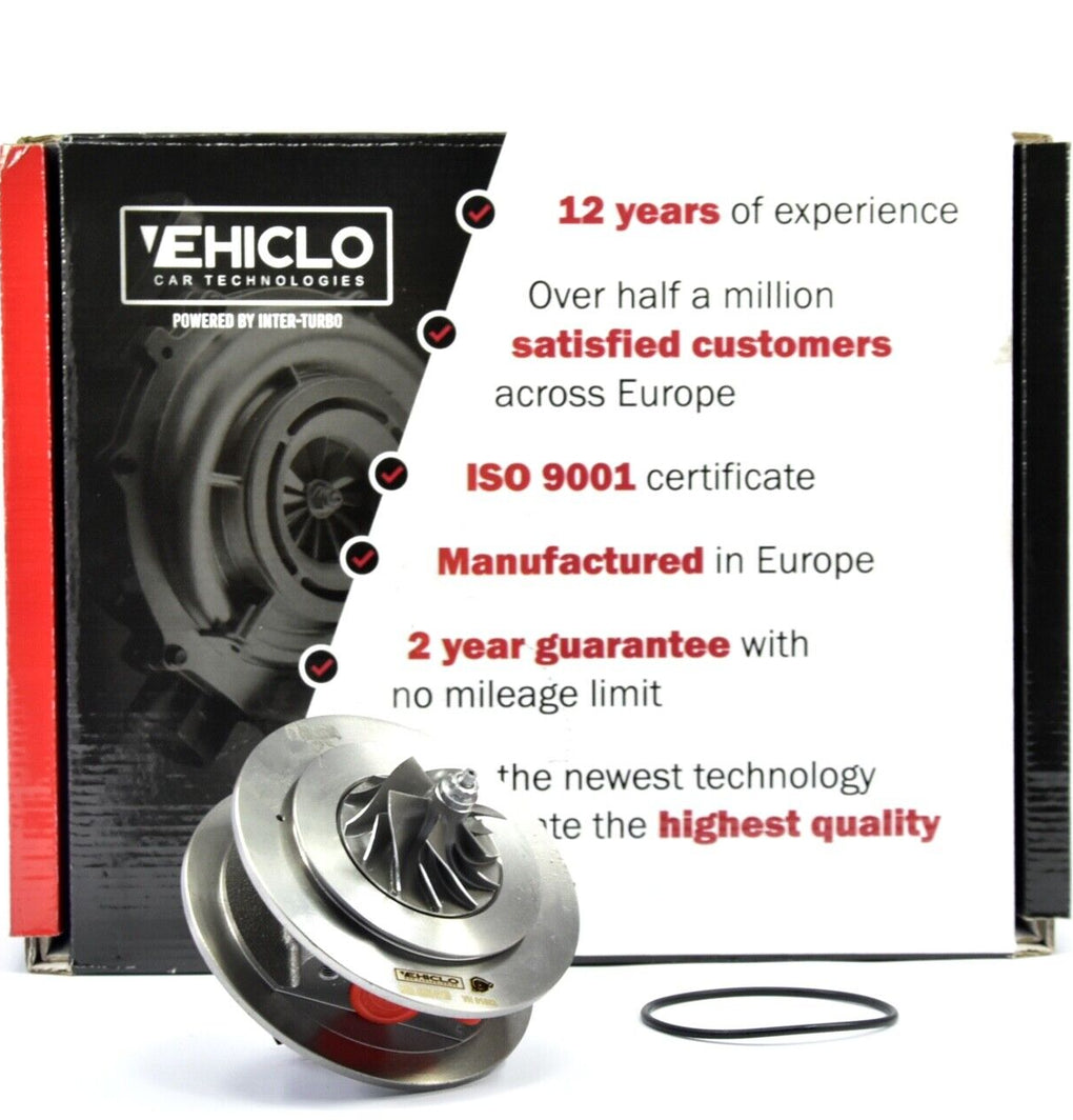 Turbocharger Cartridge CHRA 813860 CLHB CRKA Audi Seat Volkswagen 1598ccm 110BHP