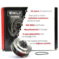 Turbocharger Cartridge CHRA 813860 CLHB CRKA Audi Seat Volkswagen 1598ccm 110BHP