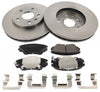 Front Brake Discs Pads Kit For VAUXHALL INSIGNIA, CHEVROLET MALIBU