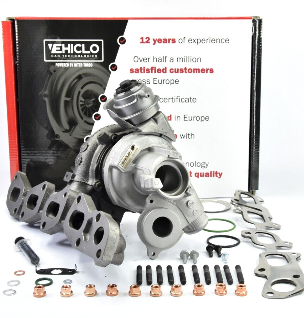 Turbocharger 821866 Audi Seat Skoda Volkswagen 1968 ccm 135 kW 184 BHP + GASKETS