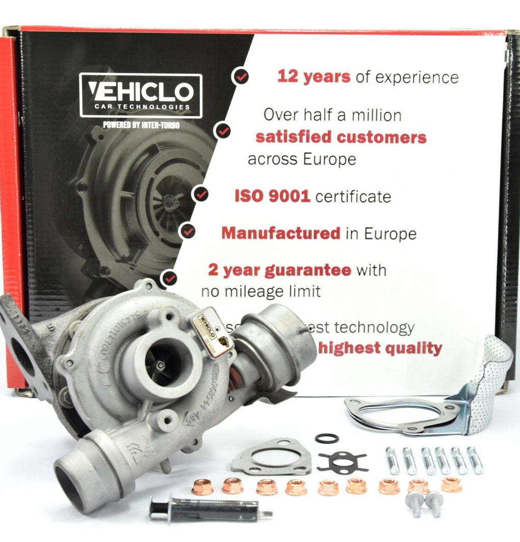 Turbocharger 54399700127 for Nissan Dacia Renault 1461ccm 81kW 110BHP + GASKETS