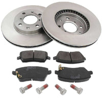 Front Brake Discs Pads Kit For VAUXHALL AGILA, SUZUKI SPLASH, SWIFT
