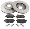 Front Brake Discs Pads Kit For VAUXHALL AGILA, SUZUKI SPLASH, SWIFT