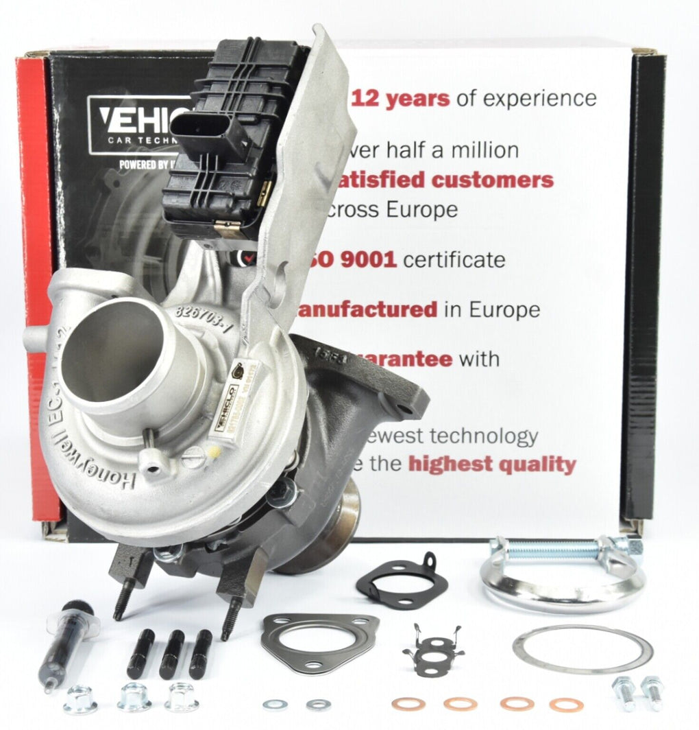 Turbocharger 821785 Alfa Romeo Fiat 2.0 JTDM 1956 ccm 129 kW 175 BHP + GASKETS