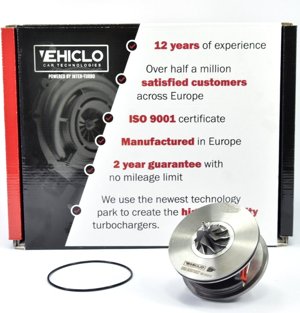 Turbocharger Cartridge CHRA 54359700027 A13DTE Fiat Vauxhall 1248 ccm 95 BHP