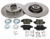 Rear Brake Discs Pads Kit For CITROEN C4, PEUGEOT 207 307