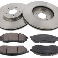 Front Brake Discs Pads Kit For NISSAN QASHQAI, RENAULT KOLEOS